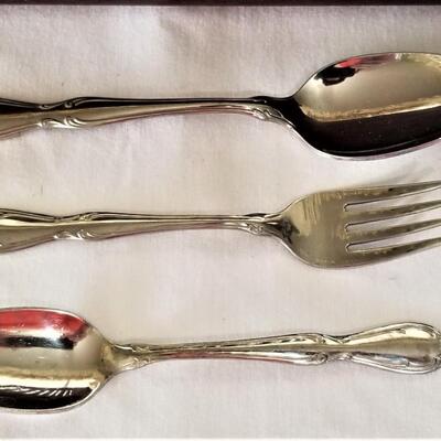 Lot #210  Rogers Stainless Steel Cutlery Set in Box - 0ver 60 Pieces