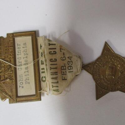 Vintage Badges/Medals