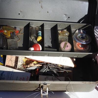 Tackle Box and Fishing Gear