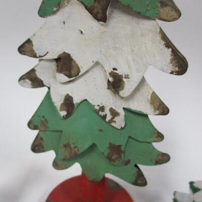 Christmas Decor - Metal Tree