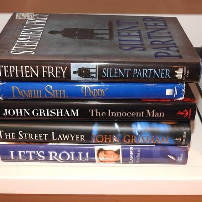 Grouping of Books one John Grisham