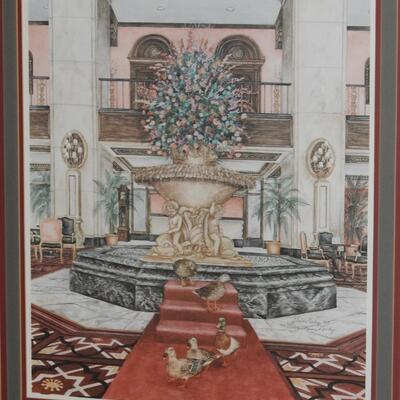 March of the Peabody Ducks Print