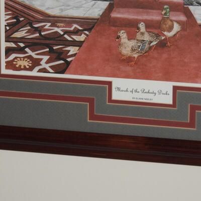 March of the Peabody Ducks Print