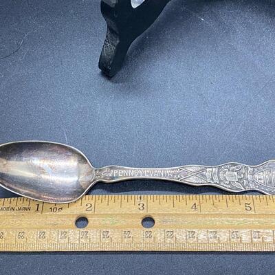 Vintage Wallace Silverplate Pennsylvania Collector Spoon