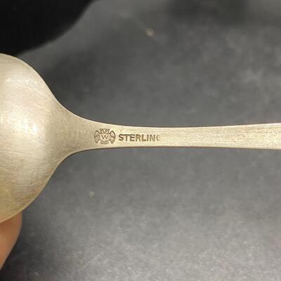 Vintage Weidlich Sterling Silver San Francisco Souvenir Vacation Collector Spoon