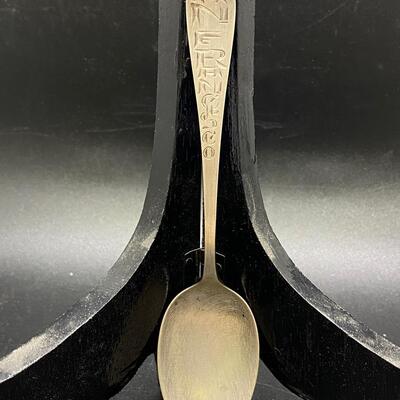 Vintage Weidlich Sterling Silver San Francisco Souvenir Vacation Collector Spoon
