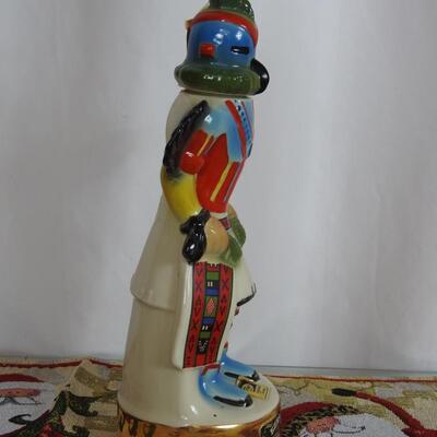 Ezra Brooks 1973 Hopi Kachina Hunningbird Decanter