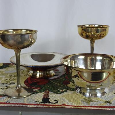 Silverplate Wine Cups & bowls