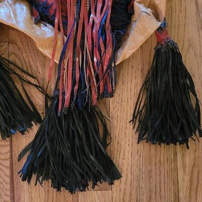 Lot 91: Vintage Tuareg Handpainted Bag