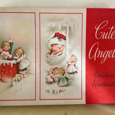 ST VINTAGE BOXED CHRISTMAS CARDS