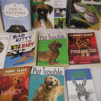 15 Books about Animals & Pets. Fiction/Non: Love for Animals -to- Housetraining