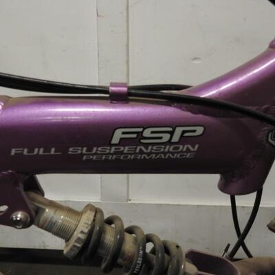 Purple Mongoose Bike, XR 75, Needs Tune Up