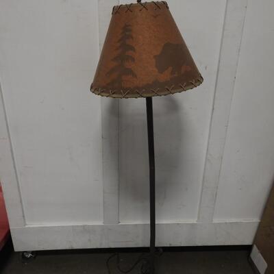 Brown Bear Lamp, Works, Slightly Bent