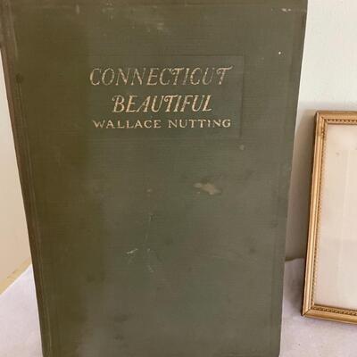 ST VINTAGE WALLACE NUTTING BOOK AND FRAMED ART