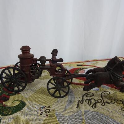 Vintage Cast Iron Fire Pump