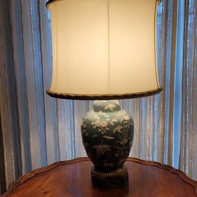 Lot 97: Vintage Porcelain Lamp