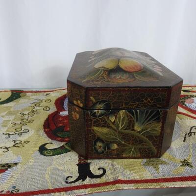 Small wood box