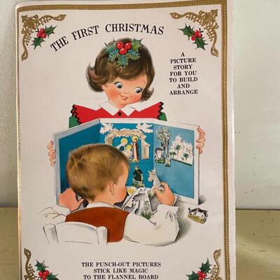ST VINTAGE FIRST CHRISTMAS PICTURE STORY