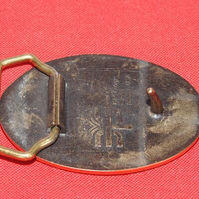 Pegasus Mobile Oil Belt Buckle
