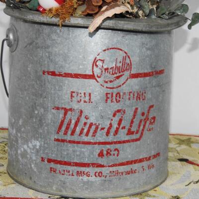 Minnow bucket repurposed