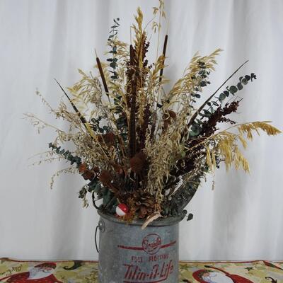 Minnow bucket repurposed