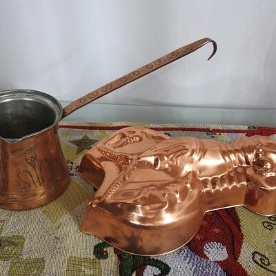 Grouping of Copper Jello Bowls