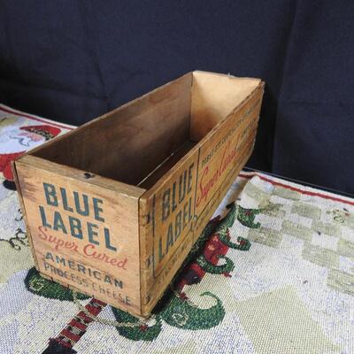 Vintage Cheese Box