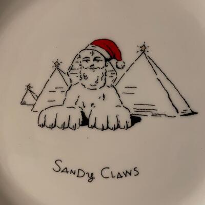 ST HOLIDAY CHINA PLATE