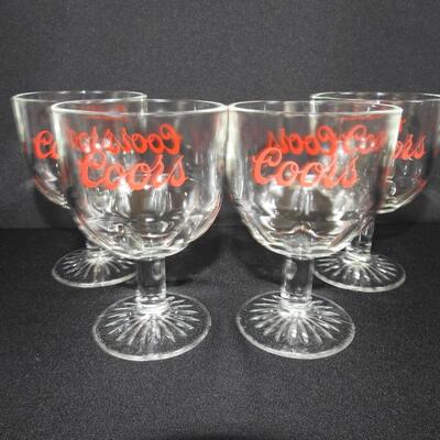 Coor & Pilsner glasses