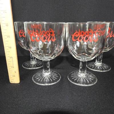 Coor & Pilsner glasses