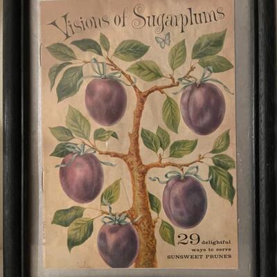 ST VINTAGE FRAMED AD