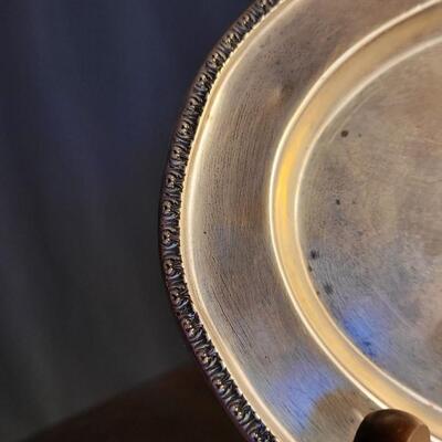 Lot 110: Vintage Sterling Silver Small Serving Platter