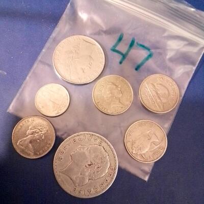 Lot of Silver World Coins