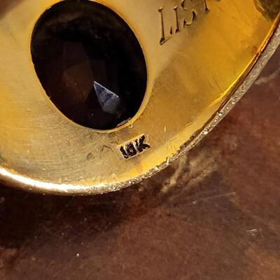 Lot 112: Rare Vintage Solid Gold SAINT JOHNS MILITARY ACADEMY Class Ring Size 10.25