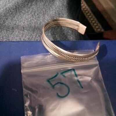 925 Silver Cuff Bracelet