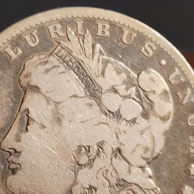 Lot 113: Antique 1884 Morgan Silver Dollar