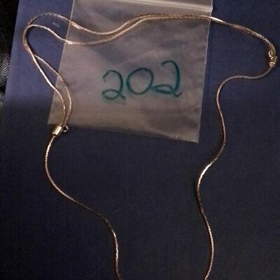 Cinch Tight 18k Snake Chain