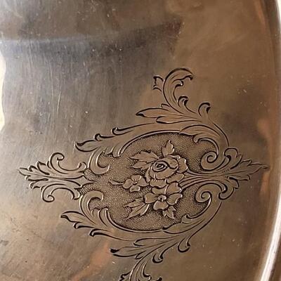 Lot 120: Antique 1919 TOWLE Louis XIV Large Sterling Silver Serving Bowl Chased