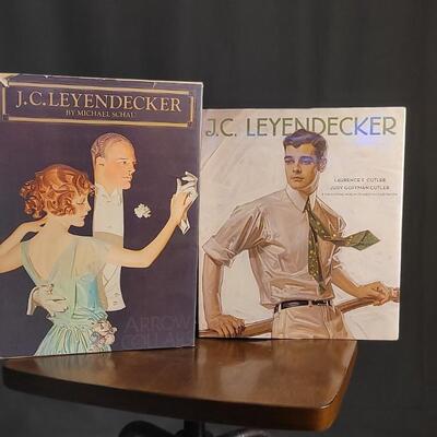 Lot 123: (2) Hardback J.C. LEYENDECKER Fine Art Coffee Table Books