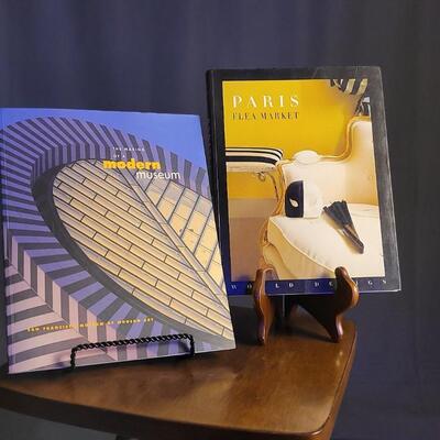 Lot 126: (2) Coffee Table Books - PARIS FLEA MARKET + THE MAKING OF A MODERN MUSEUM
