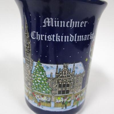 Village German Coffee Mugs