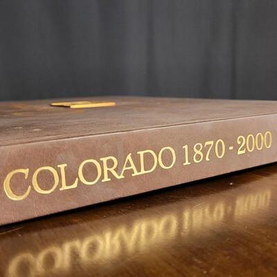 Lot 128. Hardback COLORADO 1870-2000 John Felder Art Photo Coffee Table Book