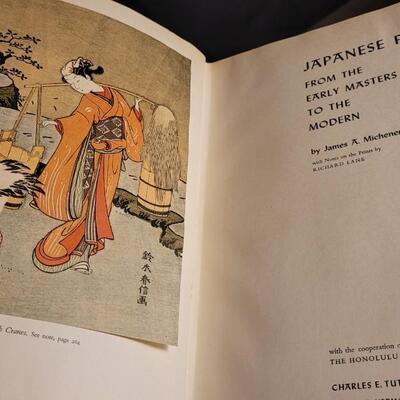 Lot 130: Vintage 1959 JAPANESE PRINTS by James Michener