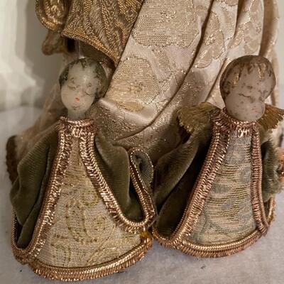 ST VINTAGE ORNATE ANGELS