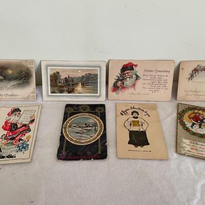 ST ANTIQUE HOLIDAY POSTCARDS