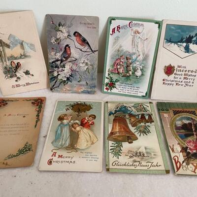 ST ANTIQUE HOLIDAYS AROUND THE WORLD POSTCARDS