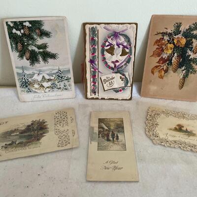 ST ANTIQUE HOLIDAY EPHEMERA