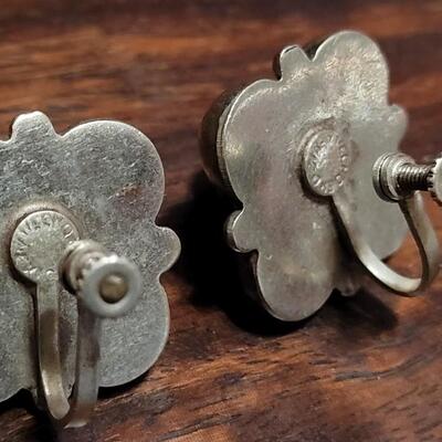 Lot 140: Pre-1948 TAXCO Bracelet & Earrings