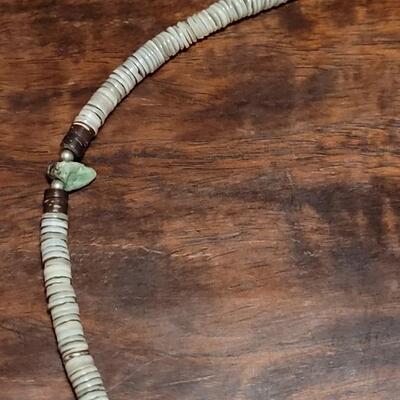 Lot 141: Santo Domingo Heishi Necklace