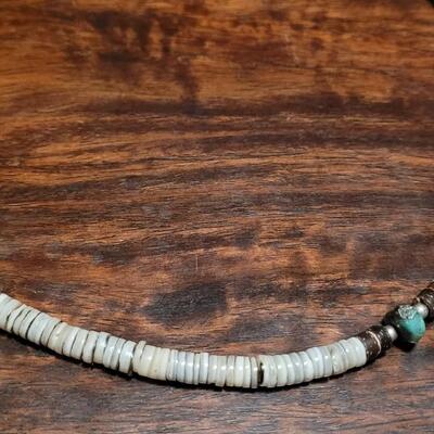 Lot 141: Santo Domingo Heishi Necklace